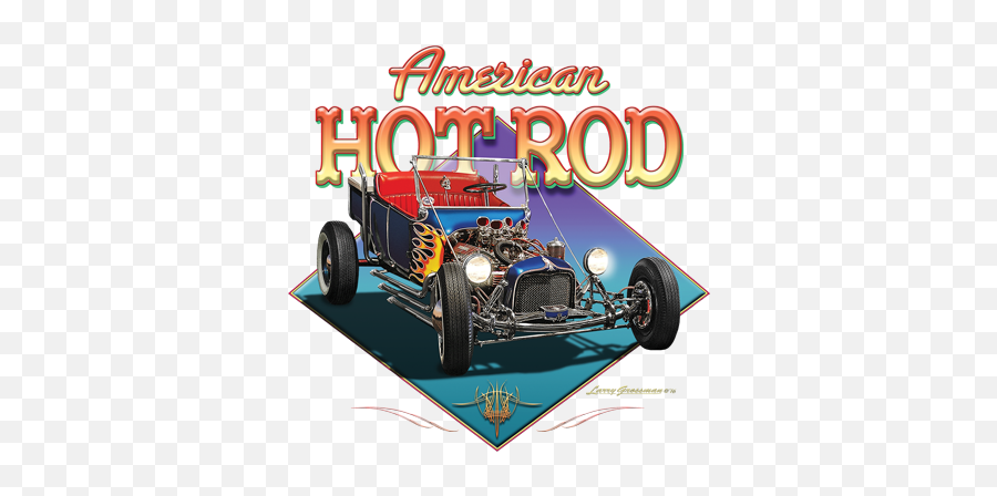 American Hot Rod Heat Transfers - Antique Car Png,Hot Rod Png