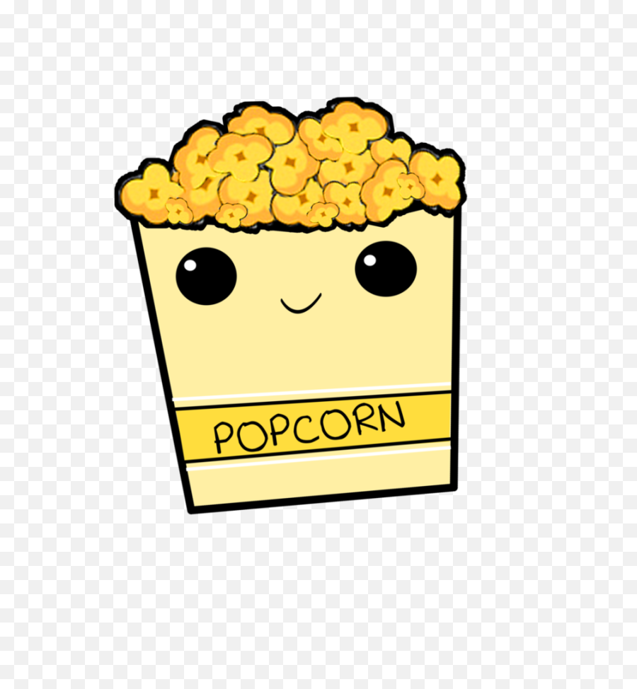 Image Royalty Free Library Transparent Popcorn Tumblr - Cute Pop Corn Png,Popcorn Transparent
