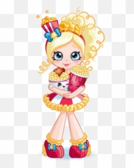 Download Shopkins - Shopkins Shoppies Press Out U0026 Play Shopkins Girl Png,Shopkins Logo Png
