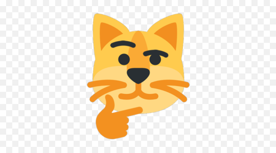 Cat Emoji Thinking Simulator Wiki Fandom - Cat Emoji Png,Thinking Emoji Png