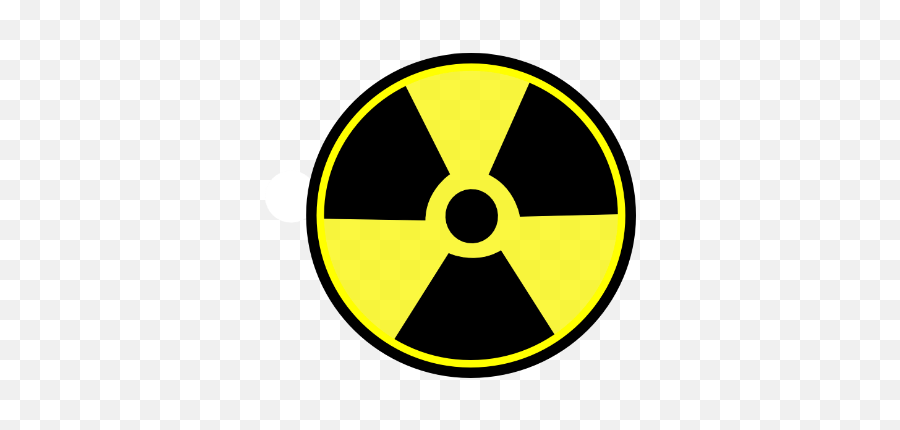Radioactive Sign Clip Art - Radioactive Clipart Png,Radioactive Symbol Transparent
