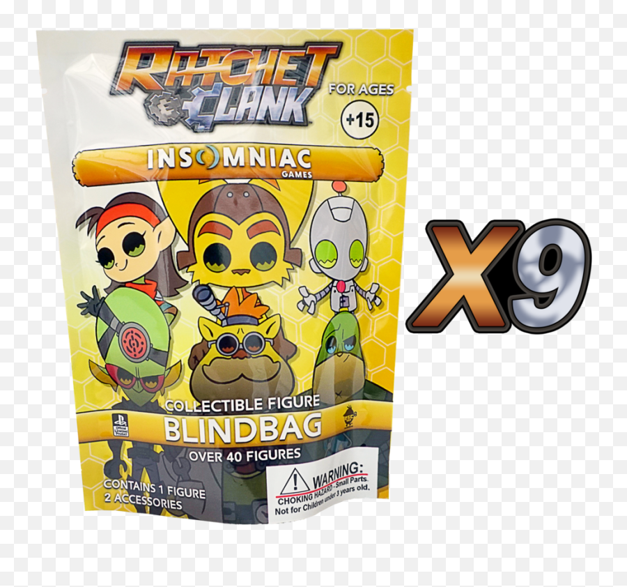 Ratchet U0026 Clank Blindbag U2014 Official Insomniac Games Store - Ratchet And Clank Png,Ratchet And Clank Png