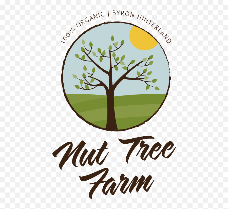 Farm Logo Design For Nut Tree By The Pixel Fox - Tree Png,Farm Logos