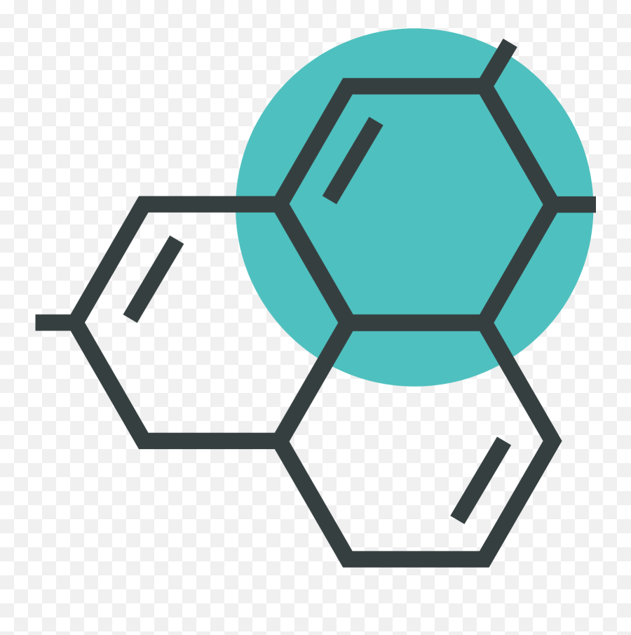 Science Molecules - Hexagon Shape Icon Png,Molecules Png