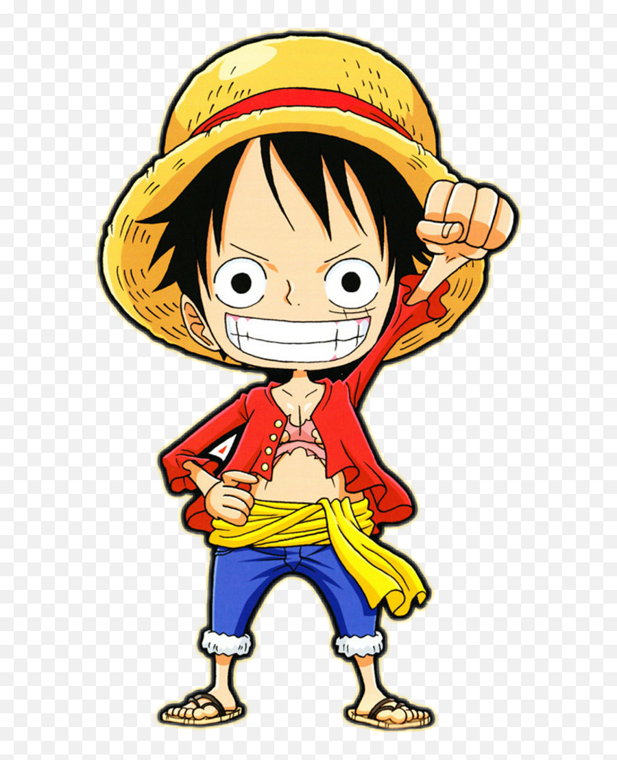 Download Yükle Chibi Luffy - One Piece Luffy Chibi Png Image One Piece Luffy Chibi Png,Luffy Transparent