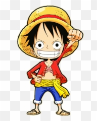 Download Yükle Chibi Luffy - One Piece PNG Image Png