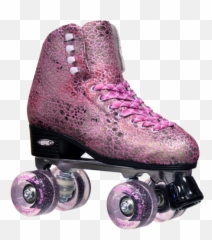 Epic Sparkle Pink Roller Skates - png