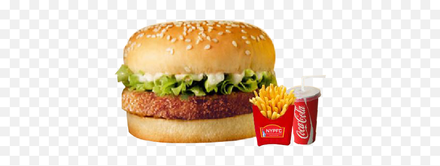 Chicken Burger Combo Combos In Madhapur Hyderabad - Chicken Burger Combo Png,Burger And Fries Png