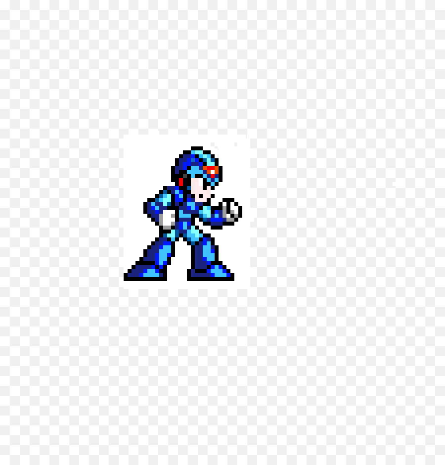 Megaman X - Megaman X Pixel Art Png,Megaman X Png