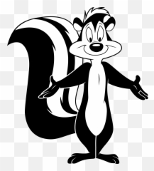 Skunk Vector Sacred Transparent Png - Pepe Le Pew,Skunk Transparent