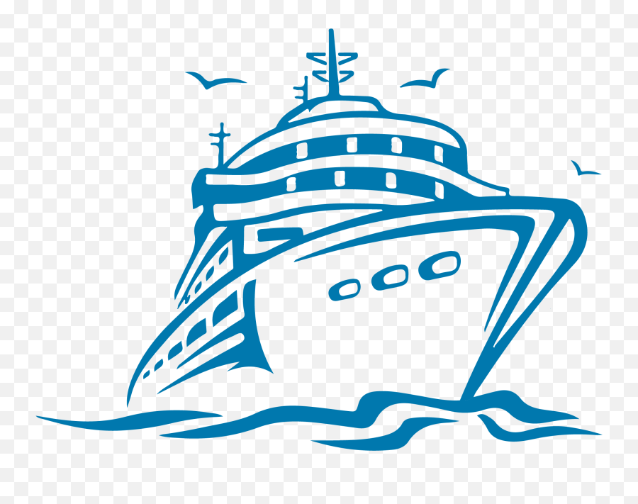 Clipart Boat Ship - Cruise Ship Clip Art Png,Ship Transparent