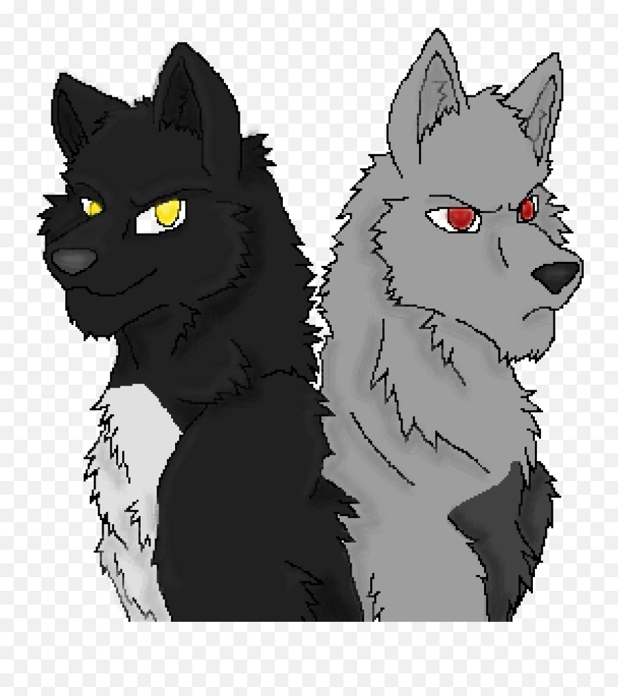 Pixilart - Ember And Wounded Moon By Animalgamer12 Northern Breed Group Png,Ember Moon Png