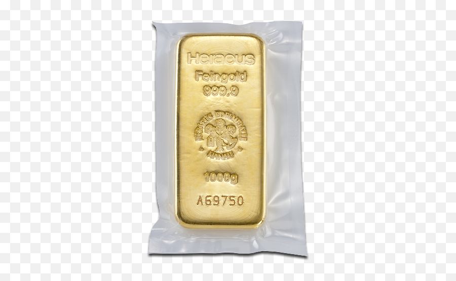 1kg Argor Heraeus Gold Bar Bitgild - Heraeus 1 Kg Gold Bar Png,Gold Bar Png