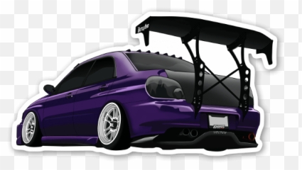 Purple Subaru - Stickerapp Subaru Sticker Png,Subaru Png