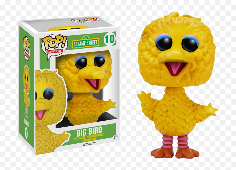 Sesame Street - Big Bird 6 Supersized Pop Vinyl Figure Sesame Street Pop Figures Png,Big Bird Png
