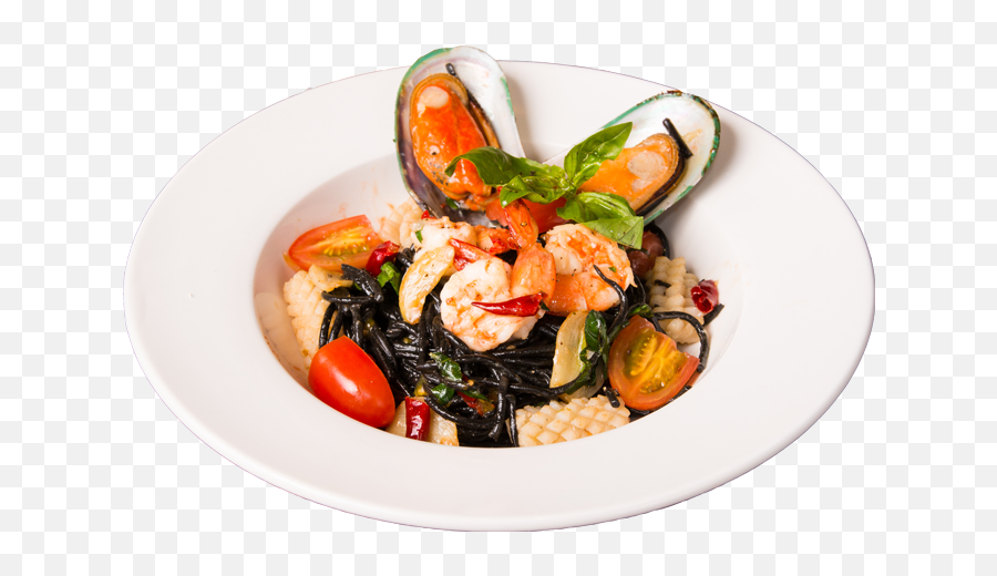 Spaghetti Black Ink Seafood - Cacciucco Png,Black Ink Png