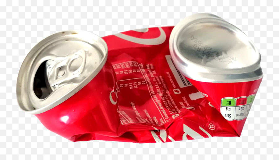 Crushed Can Png Transparent Onlygfxcom - Crushed Fanta Can Drawing,Coke Can Png
