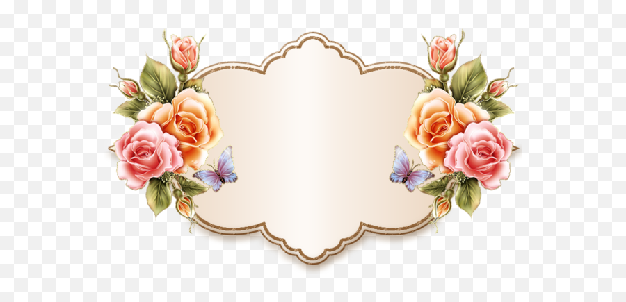 Name Plate - Tira De Flores Png Transparent Cartoon Jingfm Flower Name Plate Design Png,Nameplate Png
