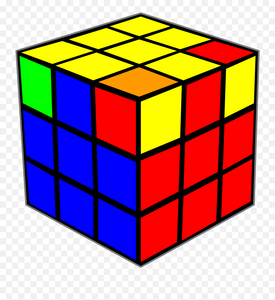 Open - Rubiku0027s Cube Png Clipart Full Size Clipart Rubic Cube Clipart,Rubik's Cube Png