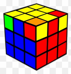 Open - Rubiku0027s Cube Png Clipart Full Size Clipart Rubic Cube Clipart,Rubik's Cube Png