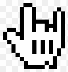 Transparent Background Mouse Cursor Png - Hand Icon