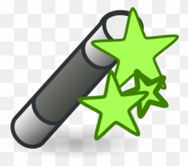 Magic Wand Green Png Clip Arts For Web - free