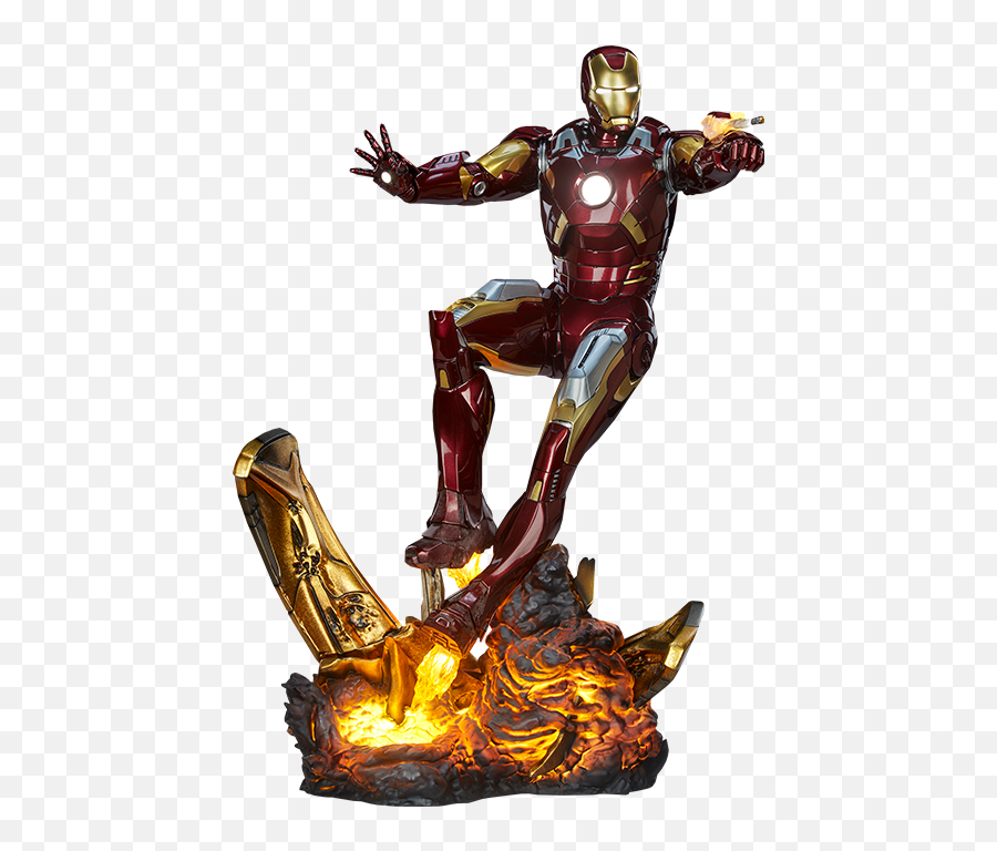 Iron Man Mark Vii Maquette By Sideshow Collectibles And Legacy Effects - Iron Man Mark Vii Maquette Sideshow Png,Ironman Png