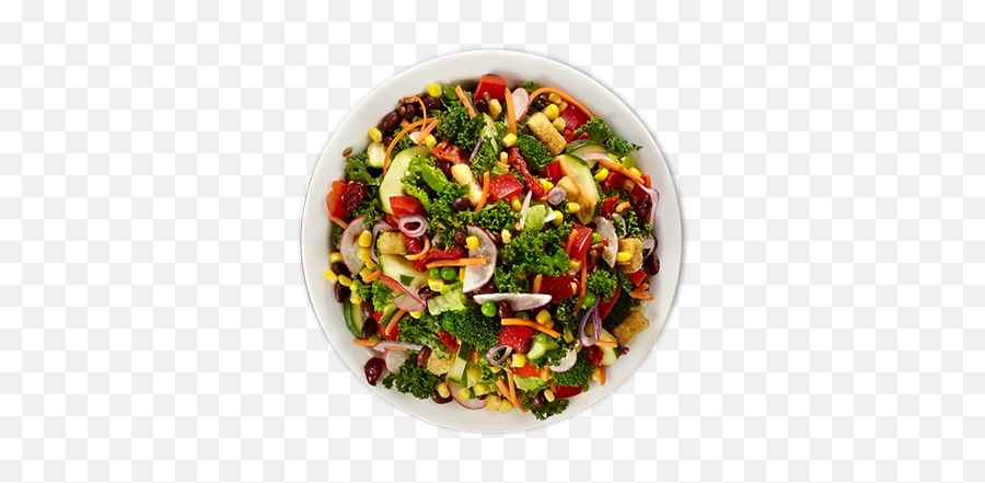Example Page - Sizzler Salad From Above Png,Salad Png