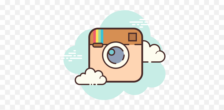 Pin - Icon Aesthetic Cloud Png,Instagram App Png