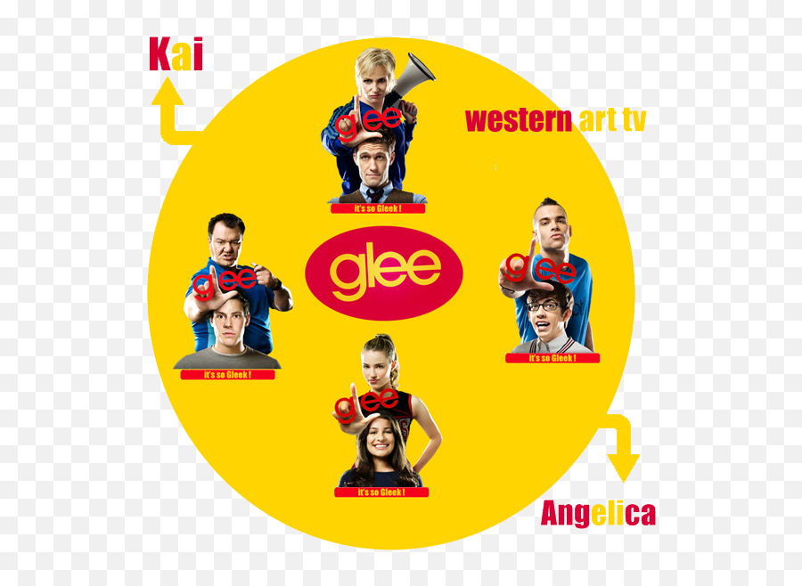 Download Glee French Dvdrip - Glee Png,Dianna Agron Png