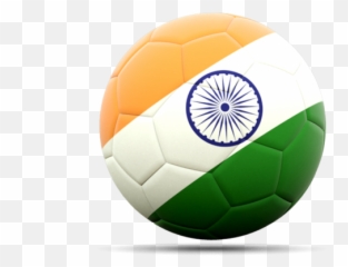 Indian Flag Png - Free Icons Png Football In Indian Flag Of