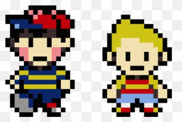 Pixel Art Gallery - Lucas Mother 3 png