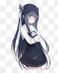 Download Hd Anime Angel Another Kawaii Png Cute
