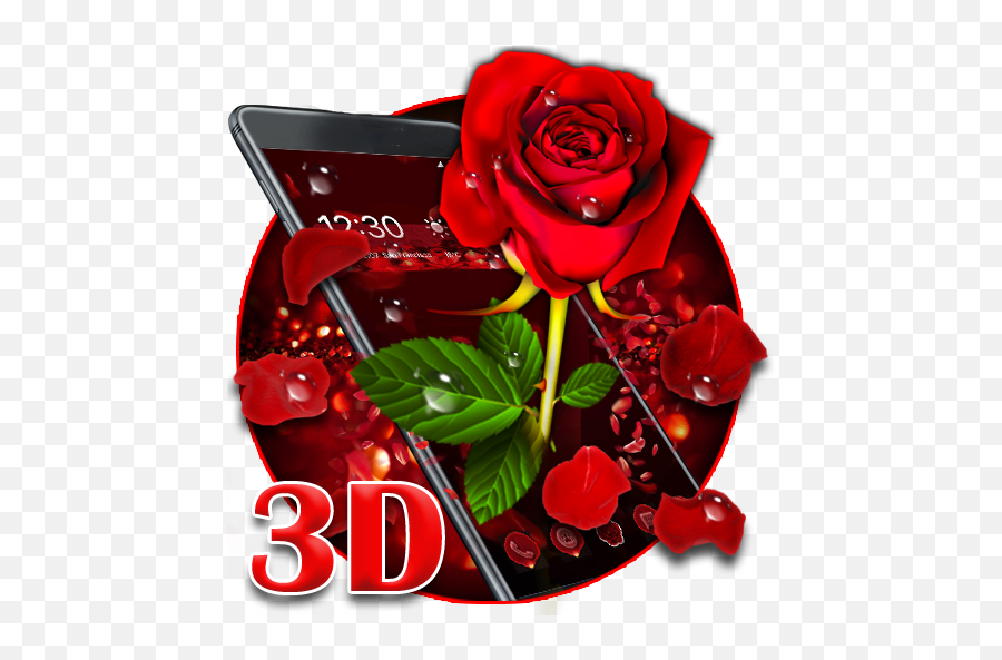 3d Rose Apk 1118 - Download Free Apk From Apksum Imagen De Rosa Con Amor Png,Free Icon Valentine