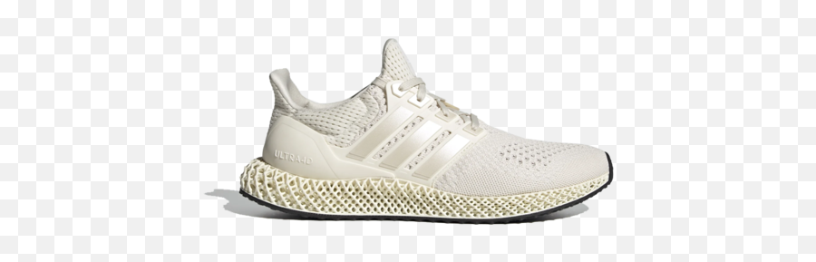 Adidas Ultra 4d Sneakers - White On Garmentory Lace Up Png,Adidas Boost Icon 2 White And Gold