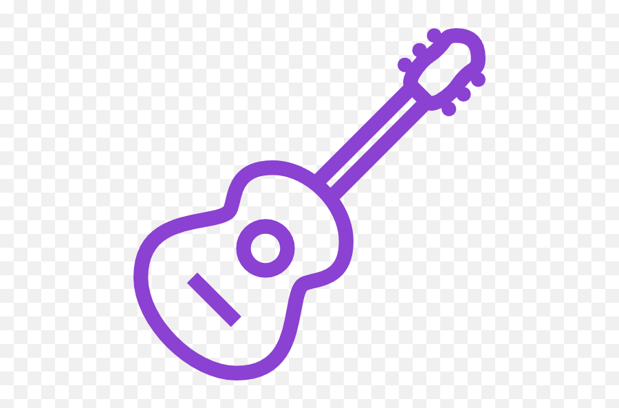 Acoustic Guitar Musical Instrument Free Icon Of - Icon Children Play Music Png,Acoustic Guitar Png
