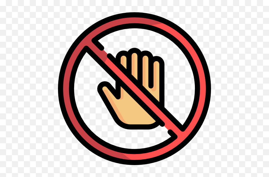 Do Not Touch Free Vector Icons Designed - Icono De No Tocar Png,Dont Touch Icon