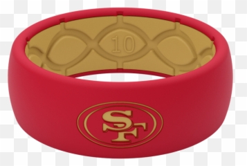 49ers Silicone Wedding Ring Lifetime Warranty U2013 Groove - Halcones De Atlanta png