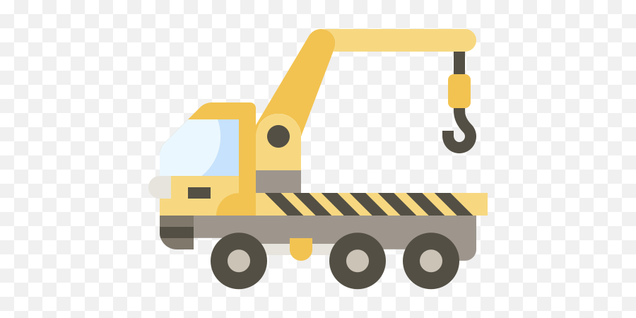 Crane Truck - Free Transportation Icons Guindaste Caminhão Guincho Png,Crane Icon Vector