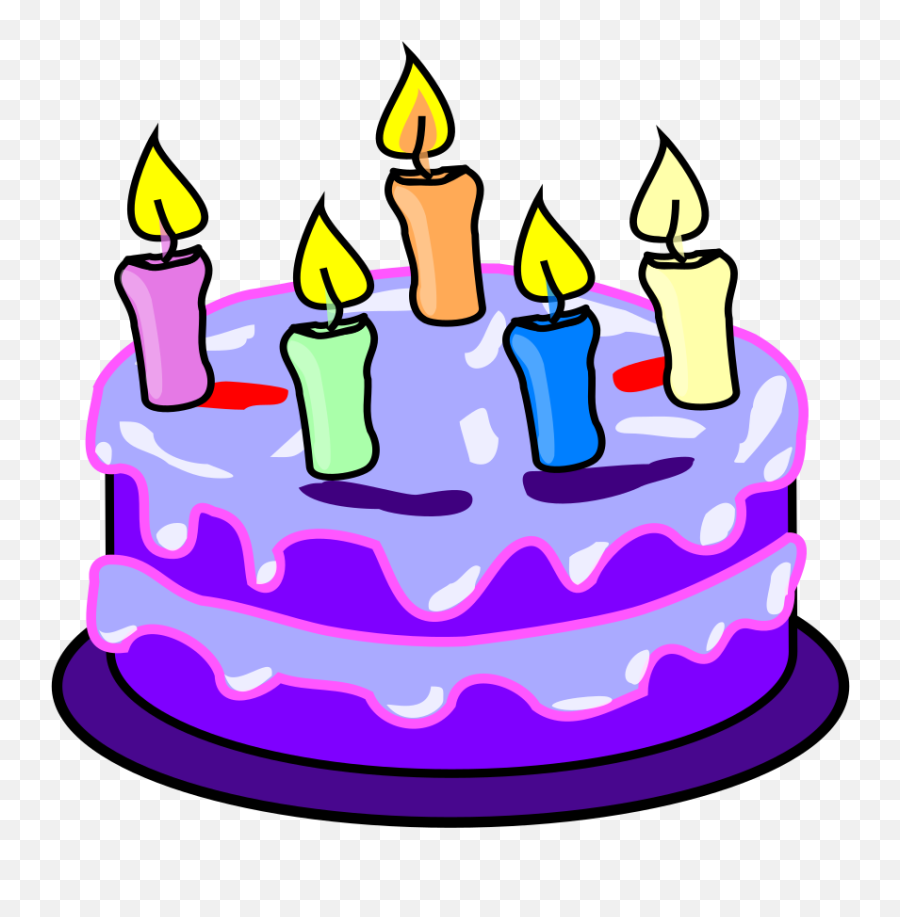 Filedraw This Birthday Cake Svg - Wikimedia Commons Clipart Birthday Cake With Candles Png,Birthday Cake Icon Vector