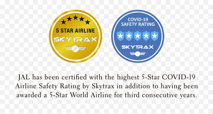 Jal Is Proud To Have Been Certified A World 5 - Star Airline Language Png,Five Star Rating Icon