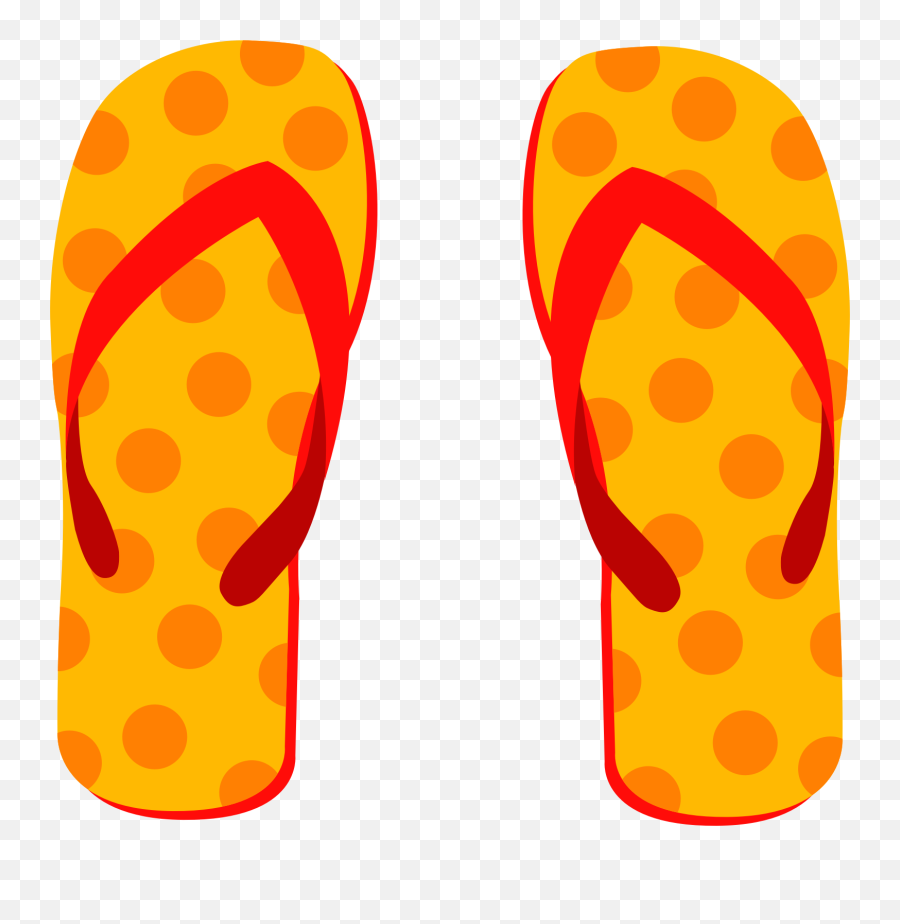 Beach Slippers Png 4 Image - Summer Flip Flop Clipart,Slippers Png