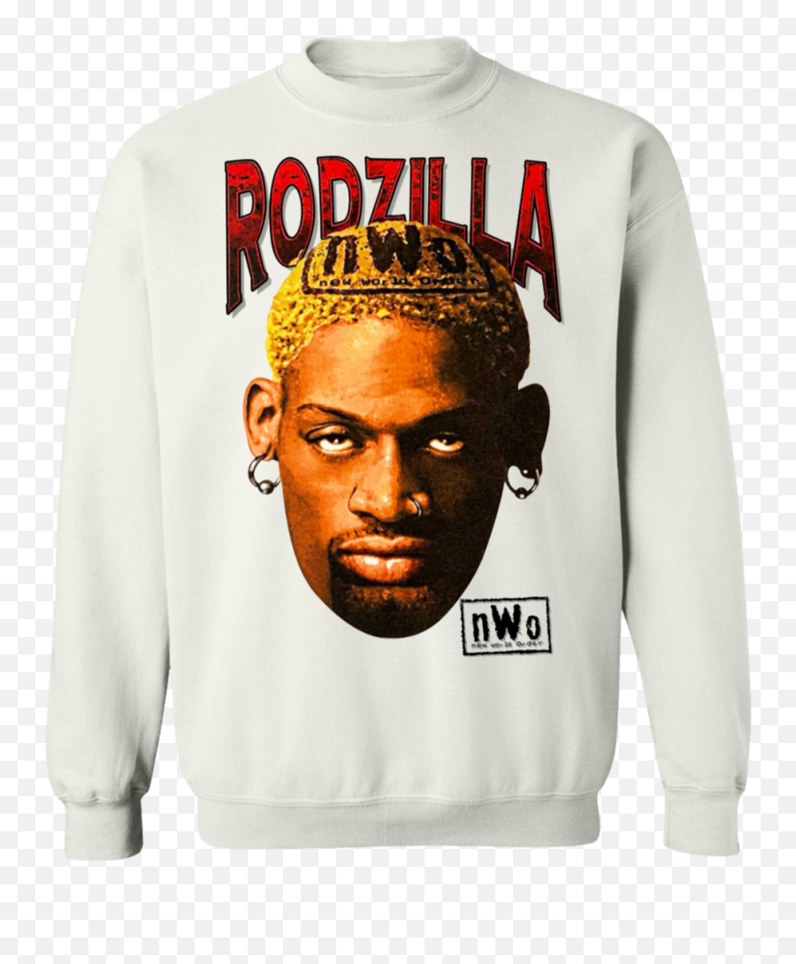 Dennis Rodman Rodzilla Retro Wrestling T Shirt - Teedodicom Rodzilla Shirt Png,Nike Northrup Icon Pullover Hoodie