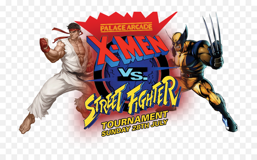 X - Men Vs Street Fighter Tournament X Men Vs Street Fighter Logo Png,Street Fighter Png