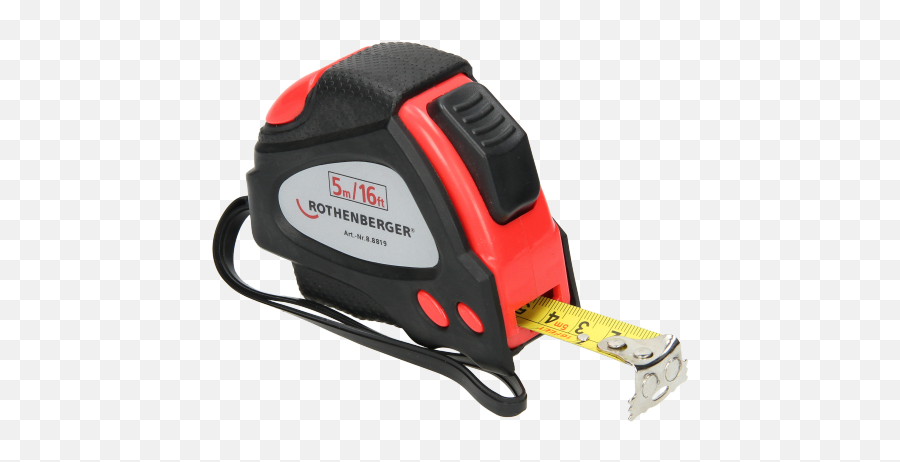 Rothenberger Magnetic Tape Measure 5 Meters - Chainsaws Png,Tape Measure Png