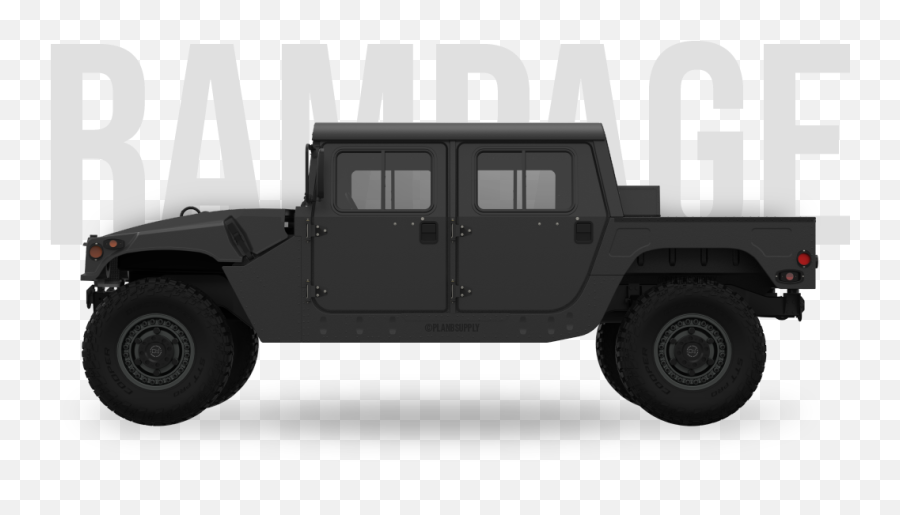 Custom Humvee The Rampage U2014 Plan B Trucks - Hummer H1 Png,Custom Icon Variant