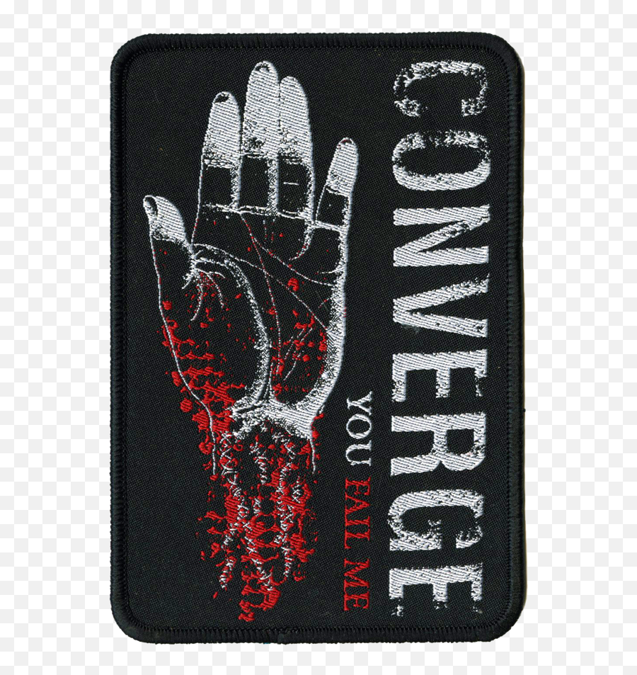 Converge - Merch Vinyl Cd U0026 More Tagged Embroidered Patch Converge You Fail Me Shirt Png,Converge Icon