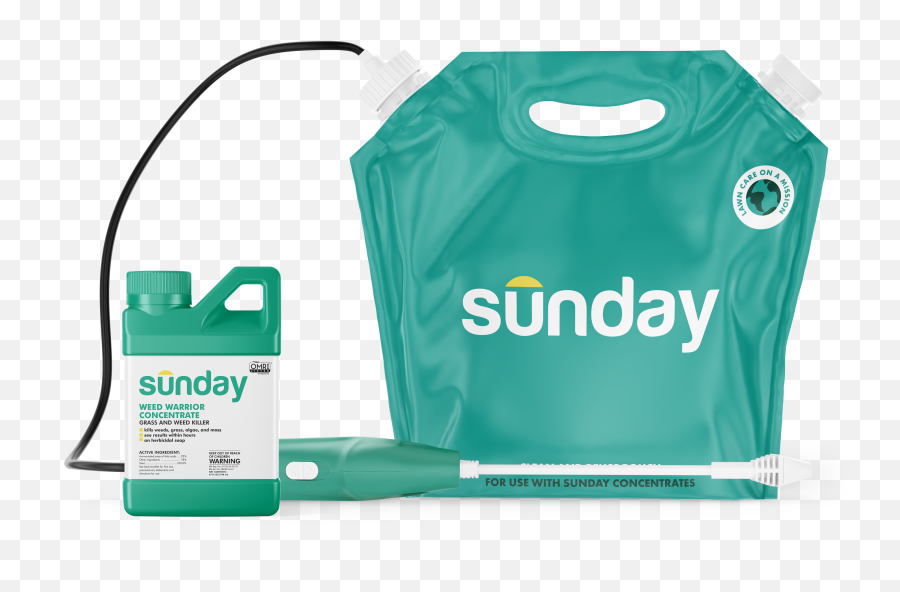 Weed Warrior Concentrate Starter Pack - Sunday Lawn Care Dandelion Doom Png,Lawn Care Icon Pack