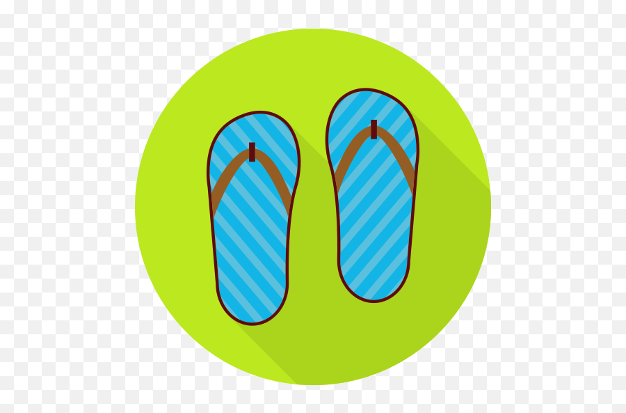 Flip Flops Free Icon Of Summer Travel Flat Png