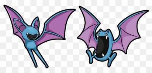 Pokemon Zubat And Golbat Cursor - Cartoon Png,Zubat Png